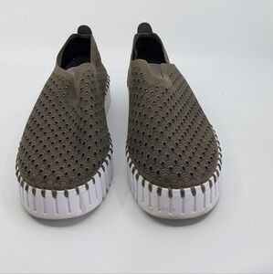 Ilse Jacobsen size 39 Deep Olive Shoes